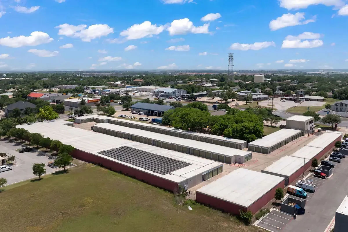 Aerial view of Stor Self Storage